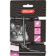 KIT ARNÊS GATO PRETO 